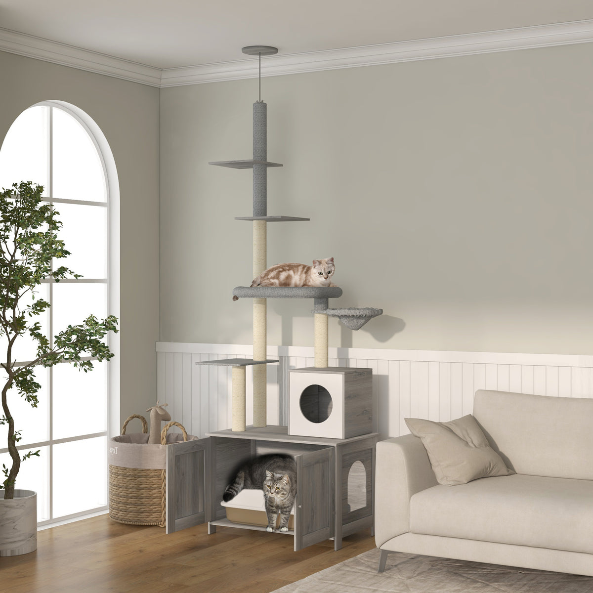 The Floor-to-Ceiling Canopy & Console
