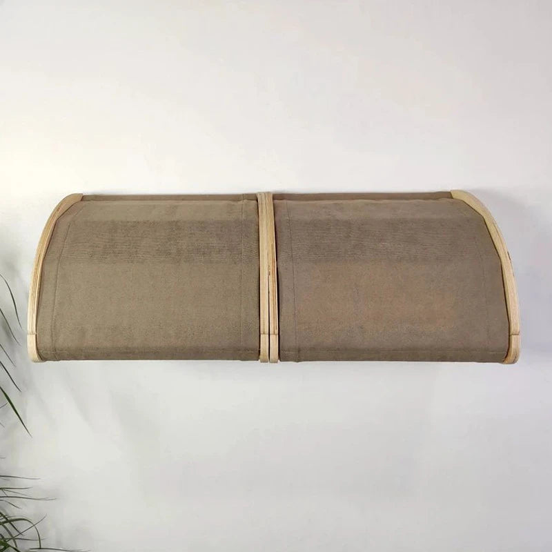 Wall Hanging Wood Hang on the Wall Cat House Mat Beds Cat Tree House Cat Climbing Frame All-Season Pet Furniture Pet Supplies