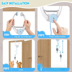 Cat Toys Swing Sticky Disc Elastic Hanging Door Teasing Cat Rope Long Rope Teasing Cat Cat Toy Cat Accessories Pet Kitten Toy