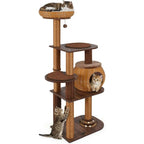 The Architectural Rattan Feline Tower