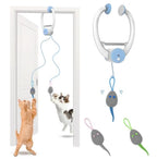 Cat Toys Swing Sticky Disc Elastic Hanging Door Teasing Cat Rope Long Rope Teasing Cat Cat Toy Cat Accessories Pet Kitten Toy