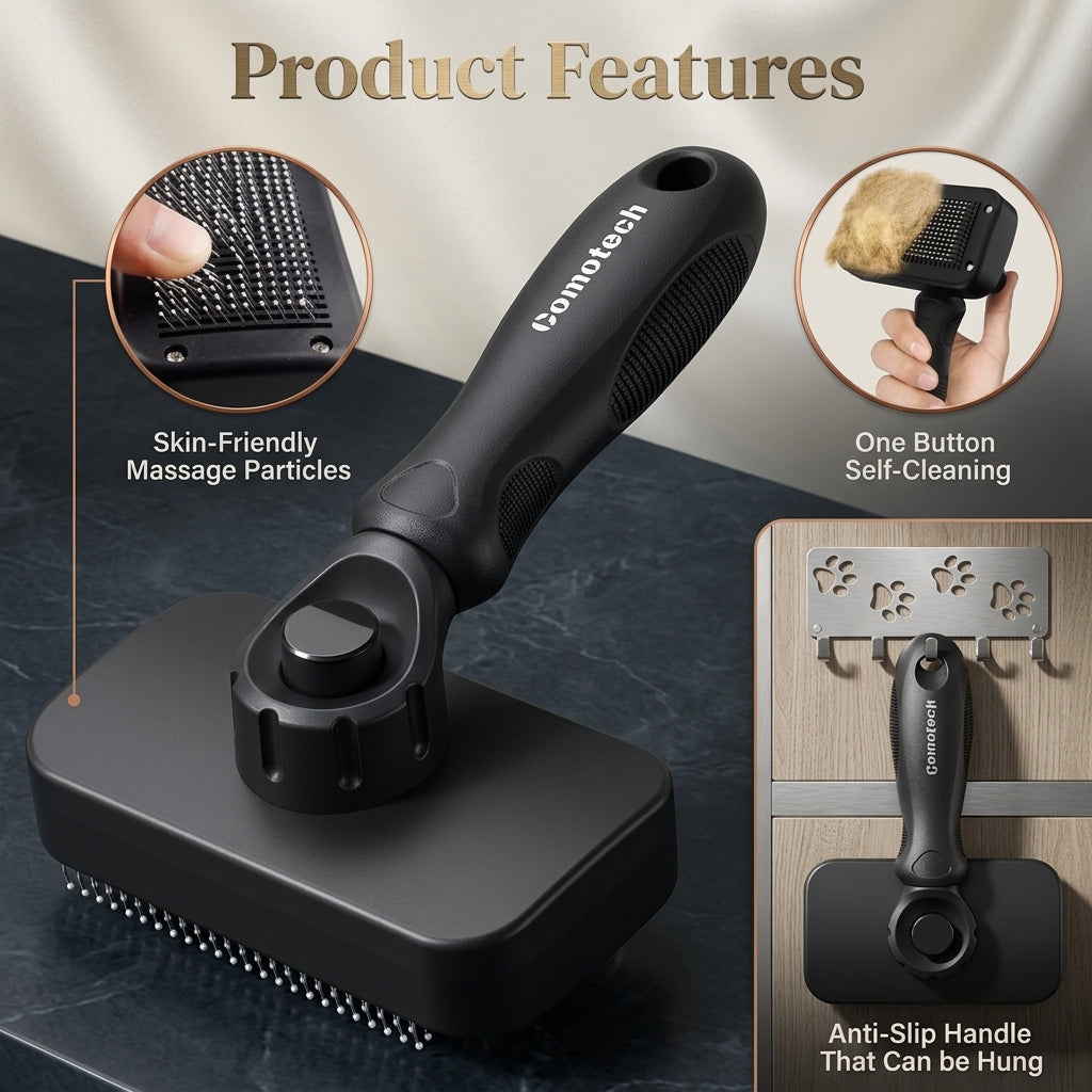The Essential 3-Piece Feline Grooming Kit