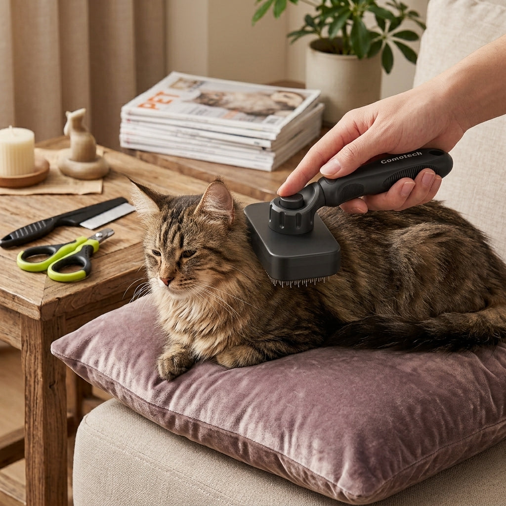 The Essential 3-Piece Feline Grooming Kit