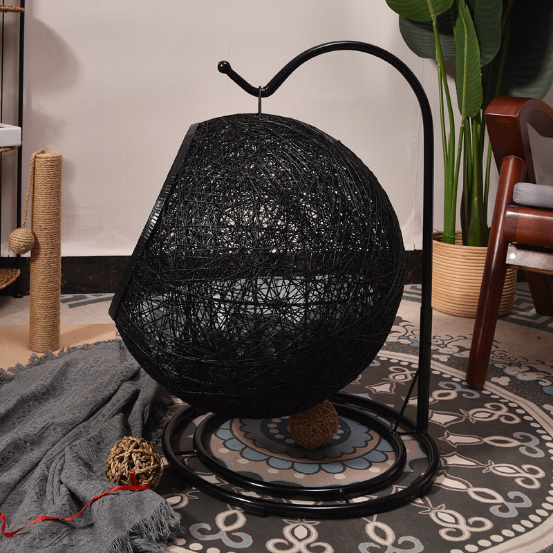 The Rattan Hanging Lounge Set