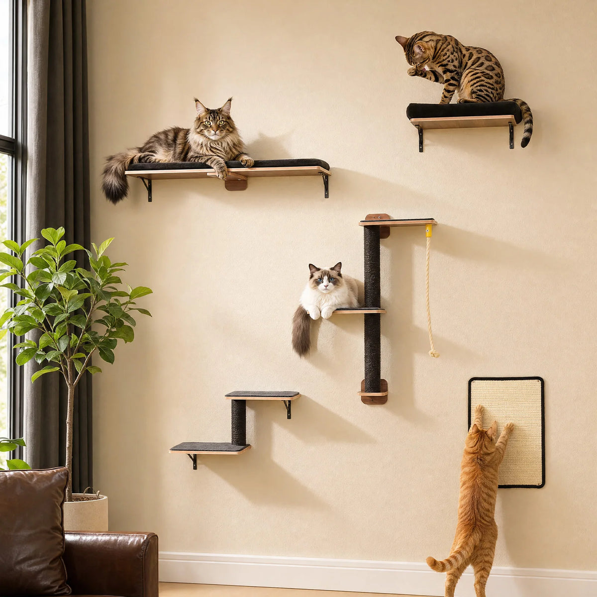The Modular 5-Piece Wall System