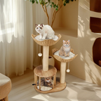 The Triple-Tier Willow & Rattan Tower