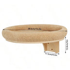 Wall-Mounted Cat Hammock Cat Tree Tower Scratching Post Star-Shaped Steps Ladder Kitten Hiding House Indoor Cats Playground