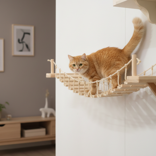 Cat Bridge Lifestyle Photo