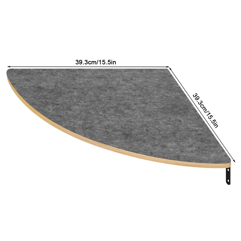 Wall Mounted Cat Shelf Bed with Soft Cushion Cat Hammock Perch Indoor Cat Furniture for Kittens & Adult Cats Climbing Sleeping