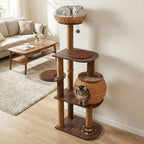 The Architectural Rattan Feline Tower
