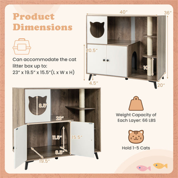 The Architectural Feline Console & Washroom