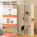 The Floor-to-Ceiling Architectural Cat Tower