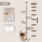 The Floor-to-Ceiling Architectural Cat Tower