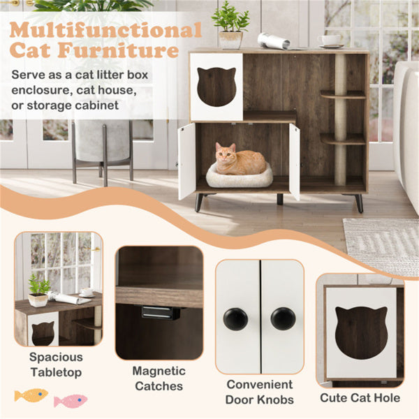 The Architectural Feline Console & Washroom