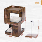 The Minimalist Timber Condo & Nightstand