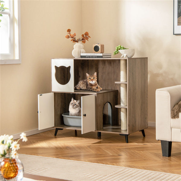 The Architectural Feline Console & Washroom