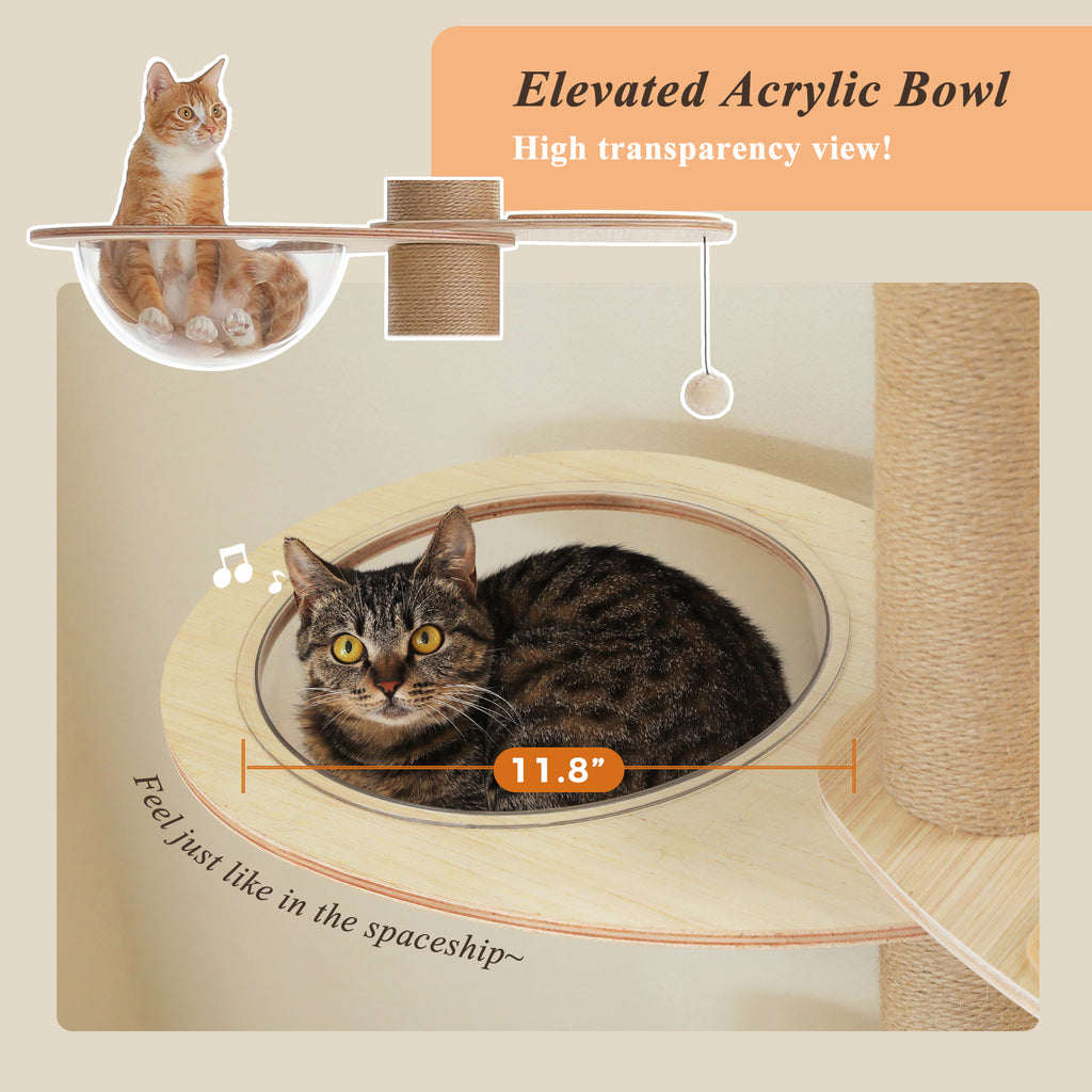 The Floor-to-Ceiling Architectural Cat Tower