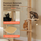 The Floor-to-Ceiling Architectural Cat Tower