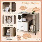 The Architectural Feline Console & Washroom