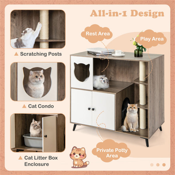 The Architectural Feline Console & Washroom