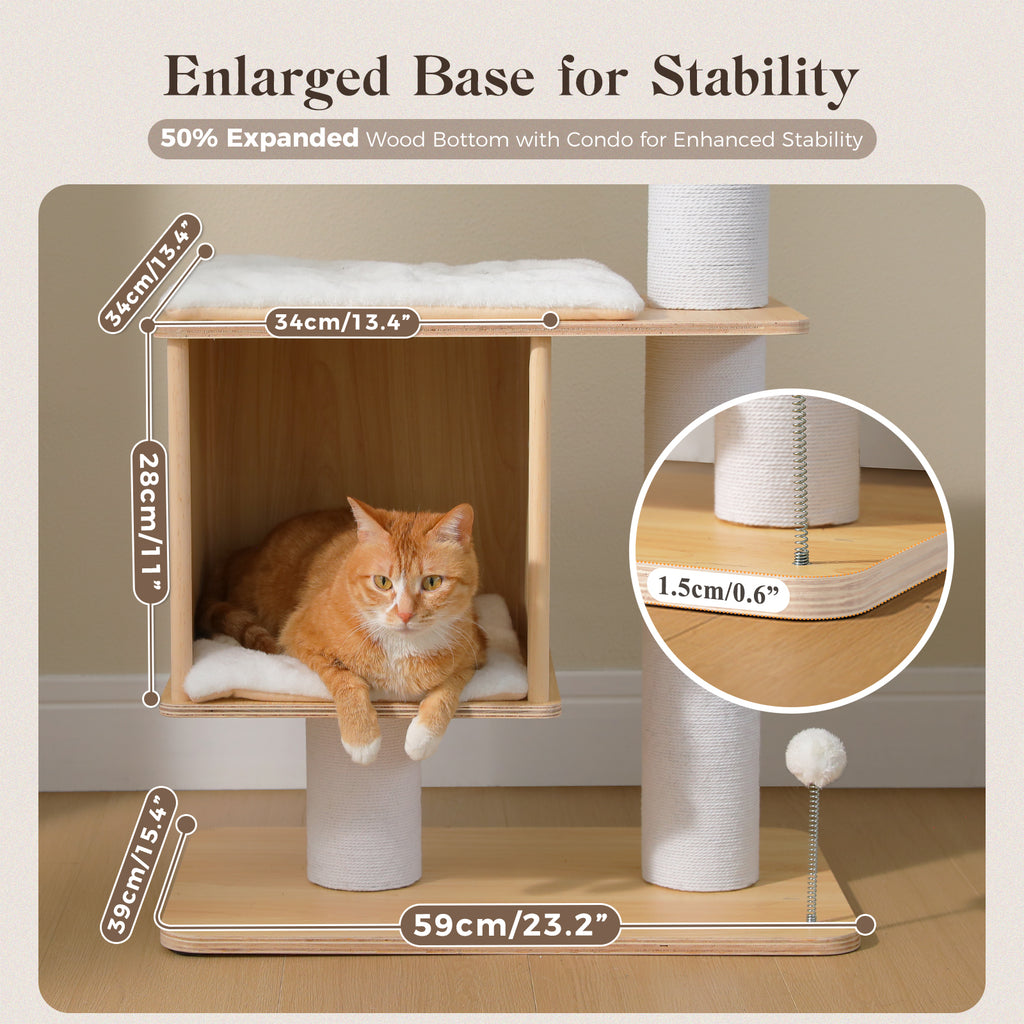The Floor-to-Ceiling Architectural Cat Tower