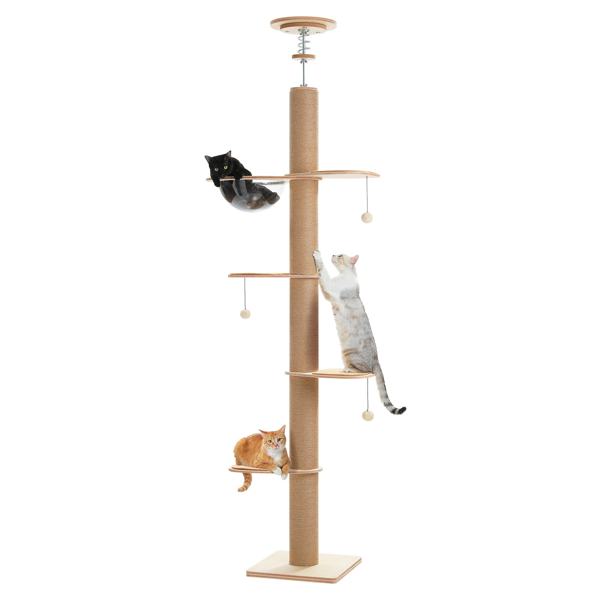 The Floor-to-Ceiling Architectural Cat Tower