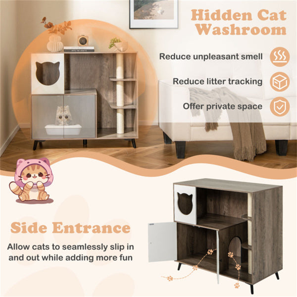 The Architectural Feline Console & Washroom