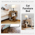 The Minimalist Timber Condo & Nightstand
