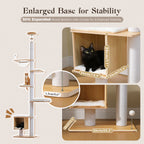 The Floor-to-Ceiling Architectural Cat Tower