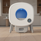 Premium Self-Cleaning Litter Box Close-Up